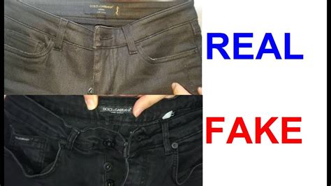 how to spot fake dolce and gabbana jeans|dolce and gabbana jeans counterfeit.